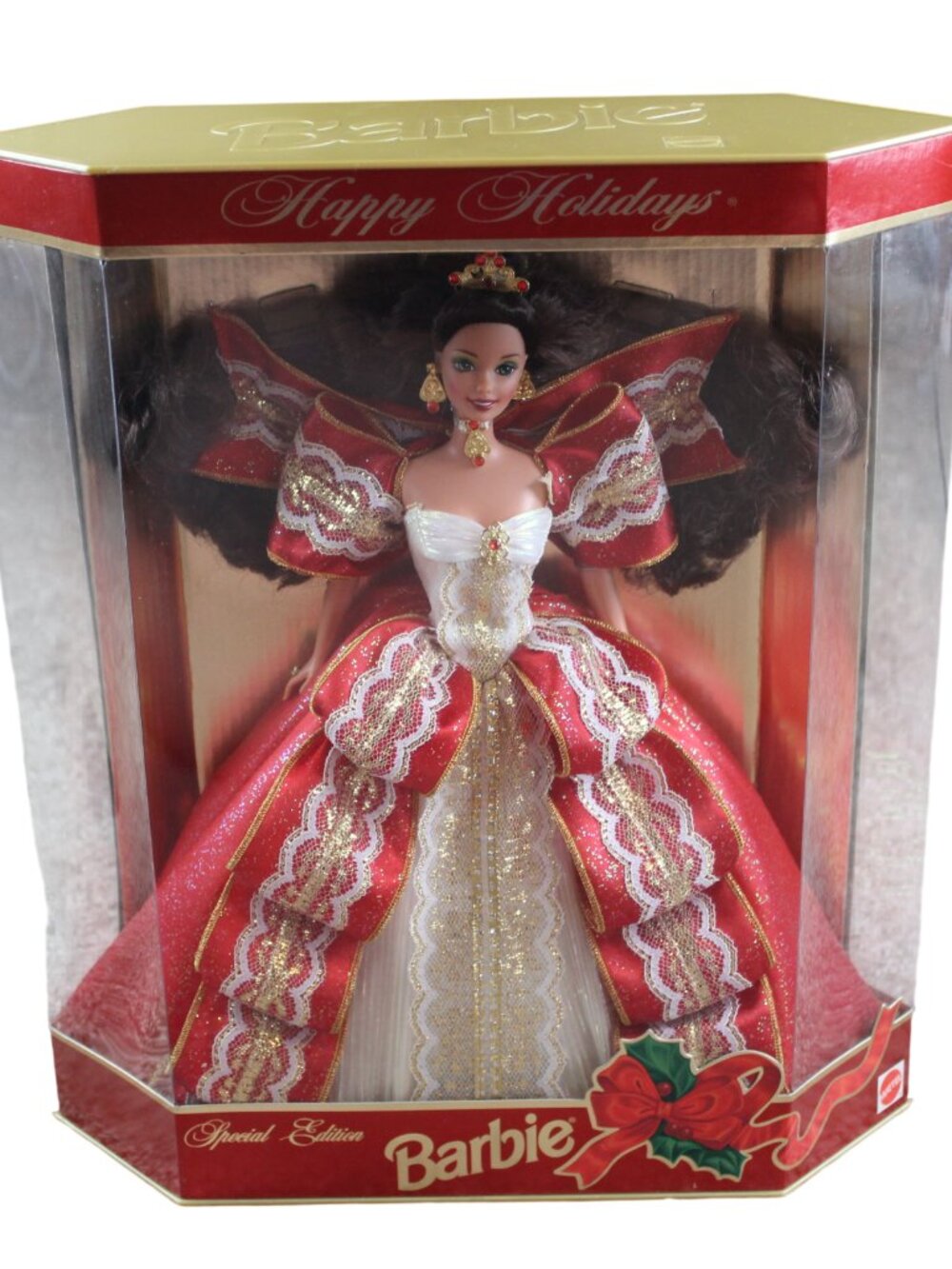 Vintage Barbie Happy Holidays 1997 Special Edition Doll #17832 Christmas Toy NEW